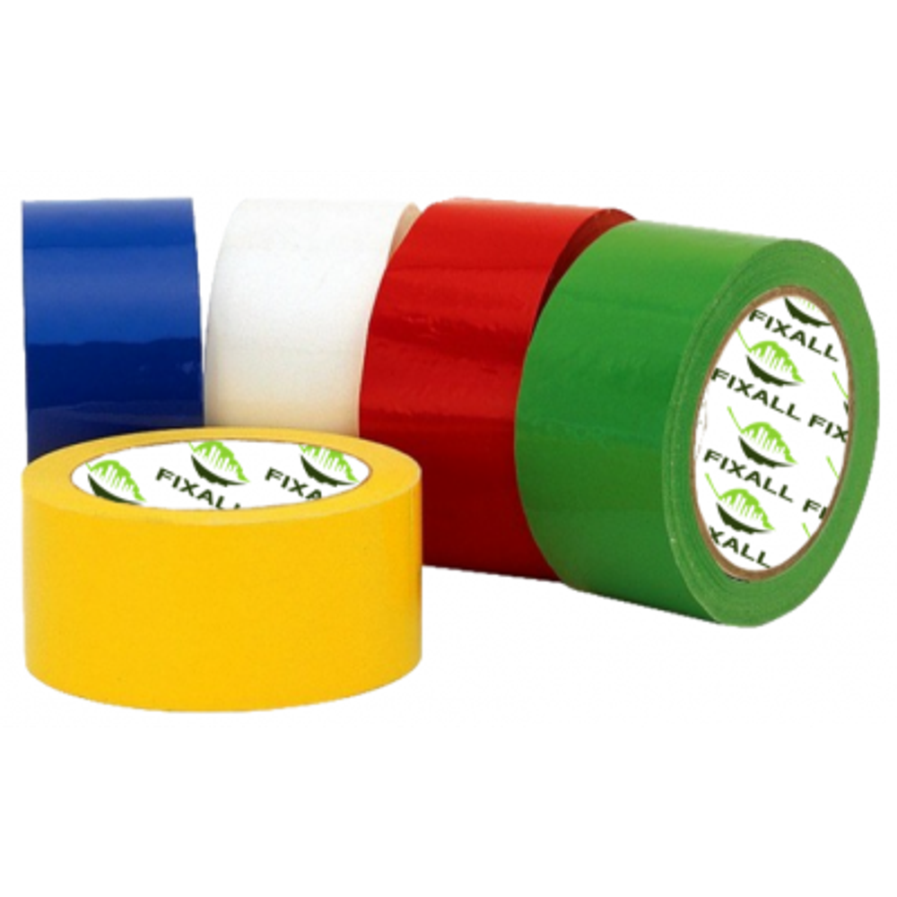 Скотч (клейкая лента) цветной 48 мм, 60м, 45 мкм