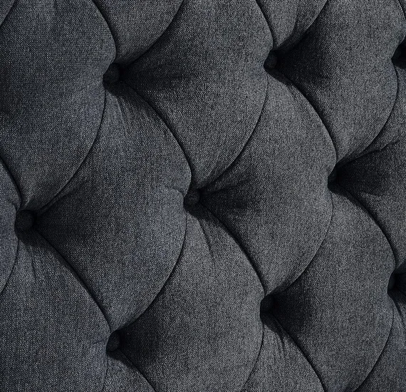 Кровать Dalsa 160х200 см, темно-серая