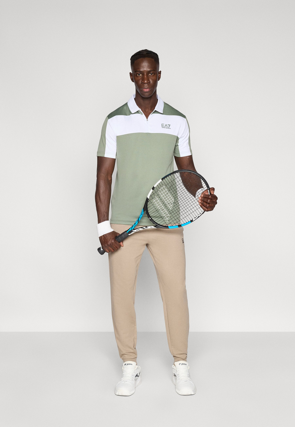 EA7 Emporio Armani TENNIS PRO - Футболка-поло - Зелёный
