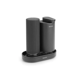 Brabantia Набор из 2 дозаторов для жидкости для посуды SinkStyle Mineral Infinite Grey