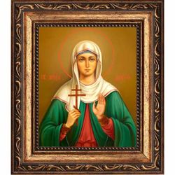 Дария Римская Святая мученица. Икона на холсте