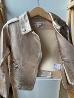 Новая кожанная куртка Bonpoint, 104