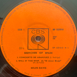 Miles Davis ‎– Sketches Of Spain (Франция 1963г.)
