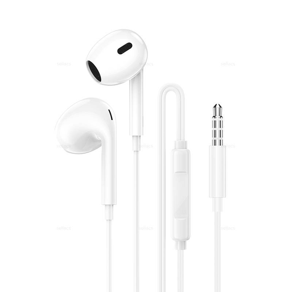 Проводные наушники Borofone BM100 Pro (white)