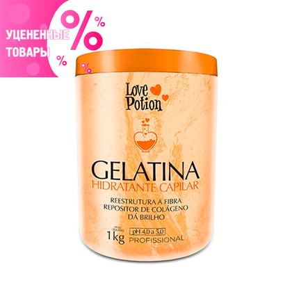 Love Potion Коллагеновый восполнитель Gelatina Orange УЦЕНКА! по срокам годности (1000 мл)