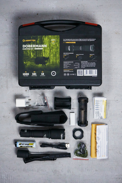 Охотничий набор Armytek Dobermann Hunting Kit