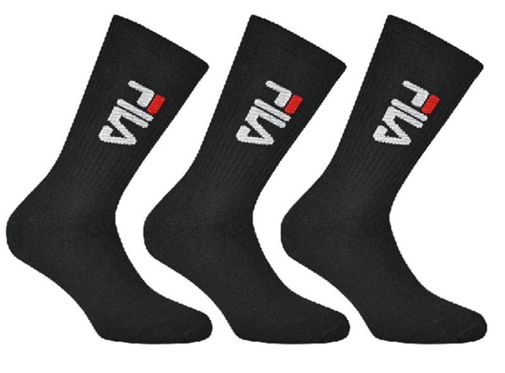 Теннисные носки Fila Calza Tennis Socks 3P - черный