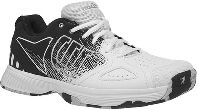 Мужские кроссовки теннисные Wilson Kaos Devo - white/black/pearl blue