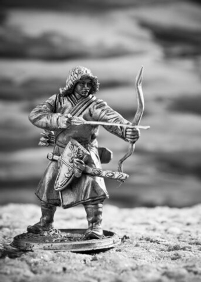 Оловянный солдатик Монгол с луком