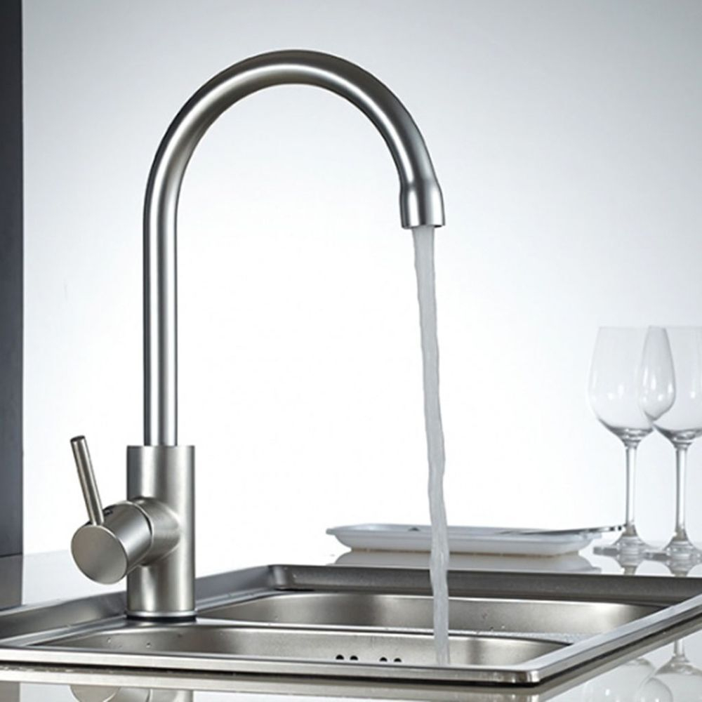 Смеситель для кухни, Frap, с картриджем, сатин, F4052