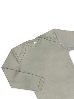 Боди длинный рукав Шалфей