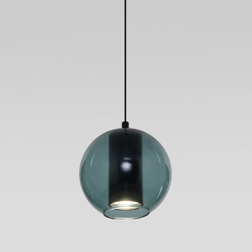 Подвесной светодиодный светильник Eurosvet Cobble 50258/1 LED бирюзовый