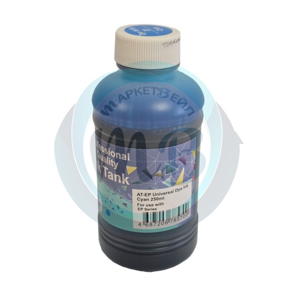 Чернила AQ для Epson Универсальные (Dye, 250ml) cyan