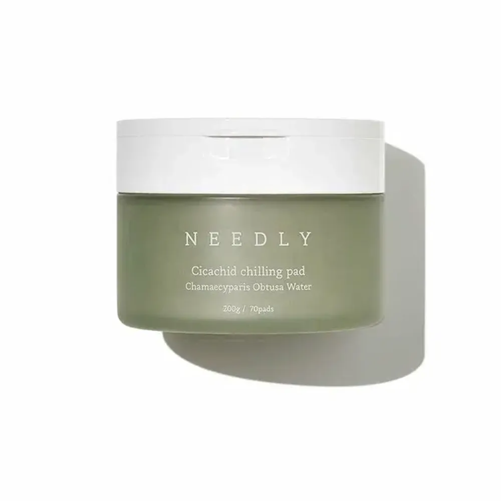Успокаивающие и увлажняющие пэды NEEDLY Cicachid Chilling Pad 70 шт