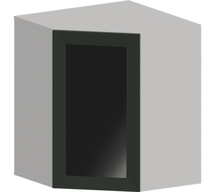 Кухня Модуль ШВУС 590 Графит / Насыщенно-зеленый