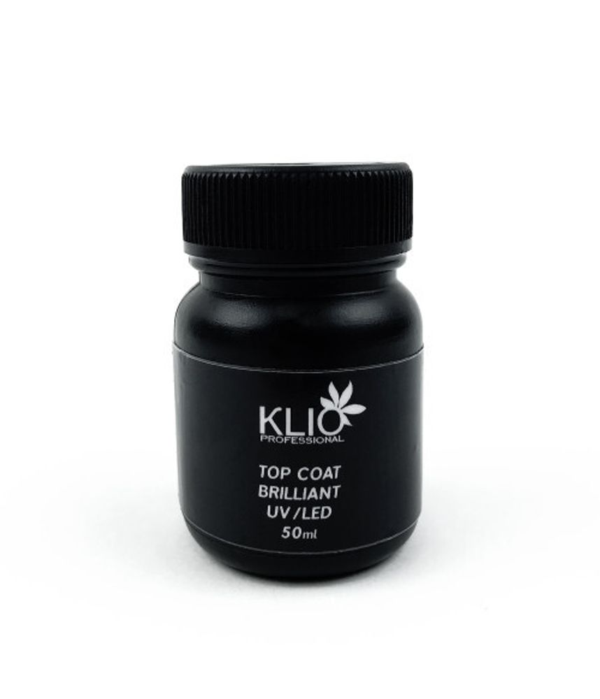 KLIO Топ BRILLIANT UV тоp coat 50 G с УЗКИМ горлышком