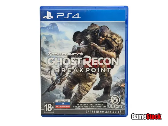 PS4 Tom Clancy’s Ghost Recon: Breakpoint (Б/У, Русские субтитры, CUSA-16001)