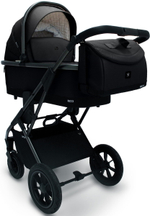 Коляска 4 в 1 Sweet Baby Ricci Air + автокресло Elegante Plus с базой i-Size ISOFIX DK780 Black (Air)