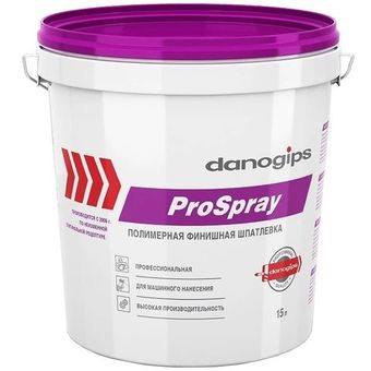 Шпатлевка финишная Danogips ProSpray 15 л