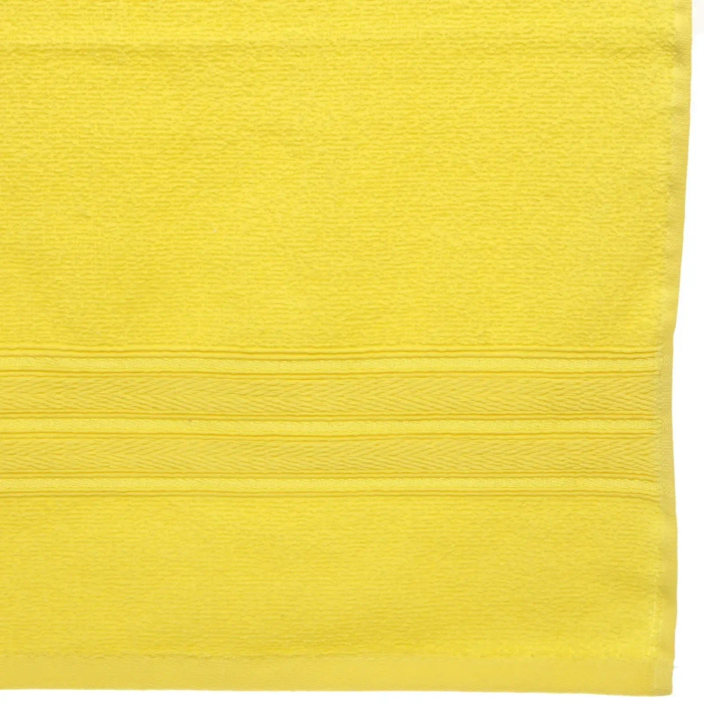 Полотенце махровое 70*120см «Comfort» цвет желтый 01040 плотность 300гр/м2