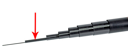 Секция 2 к удилищу Volzhanka Pro Sport Top Bolo