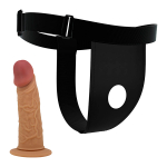 Мужской страпон на регулируемых трусиках Pretty Love Harness Briefs Houston BW-022073N