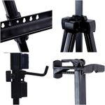 Мольберт алюминиевый переносной Гамма "Студия", 140*100*132(178)см, с чехлом