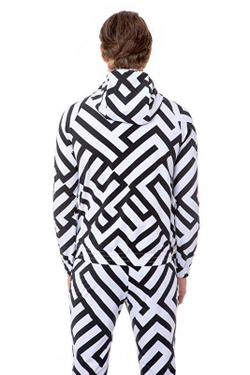 Мужская теннисная куртка Hydrogen Tech Labyrinth Jacket - разноцветный