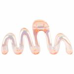 Краб для волос 10,5 см, перламутровый, розовый, MONTE VITA, 457014