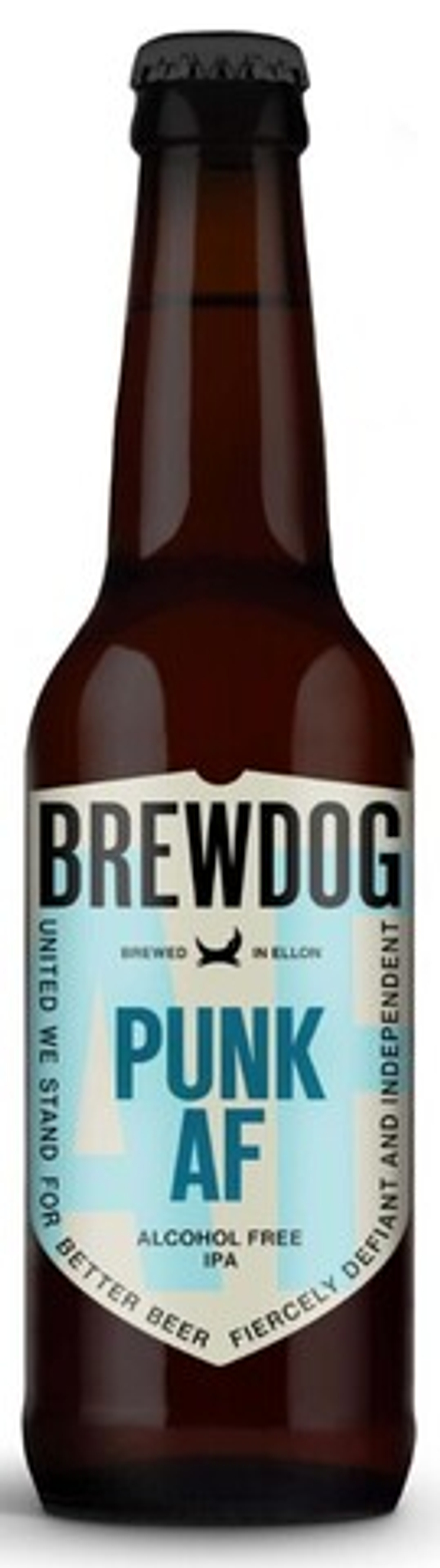 Пиво БрюДог Панк АФ / BrewDog Punk AF 0.33 - стекло