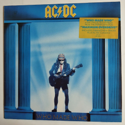 Винтажная виниловая пластинка LP AC/DC Who Made Who (Germany 1986)