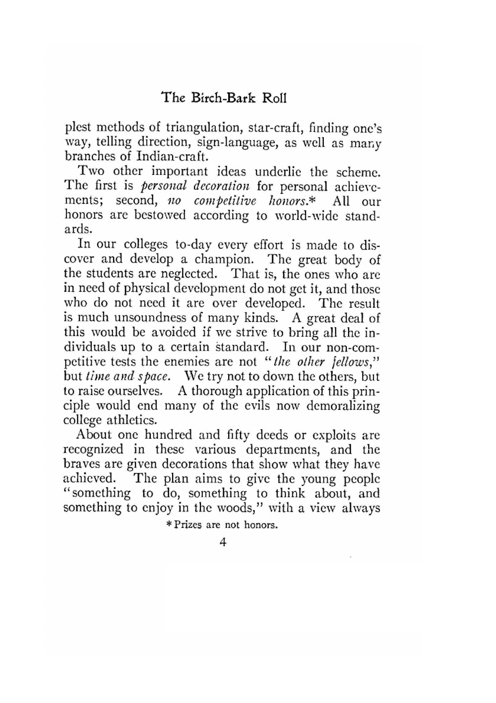 The birch-bark roll of the Woodcraft Indians | E.T. Seton