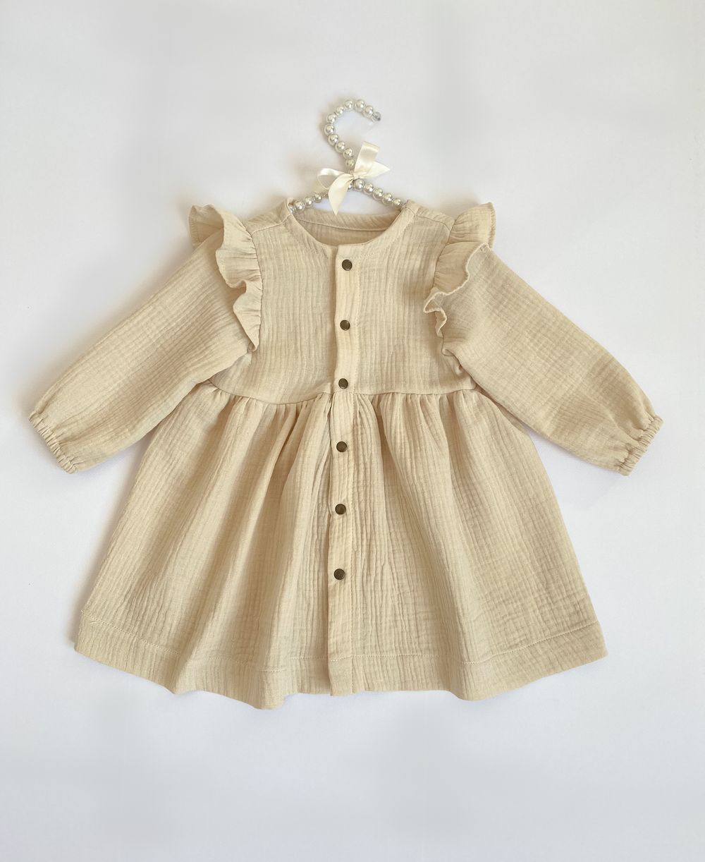 Платье муслиновое "Флора"