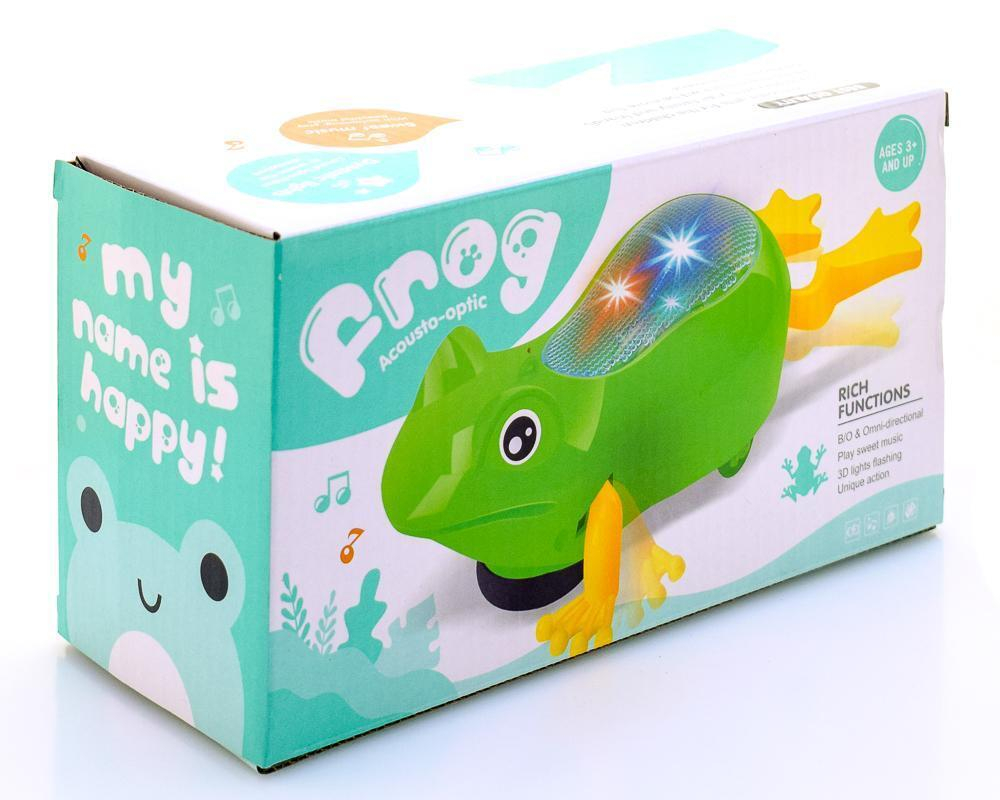 Игрушка на батарейках Лягушка кор 8899-103