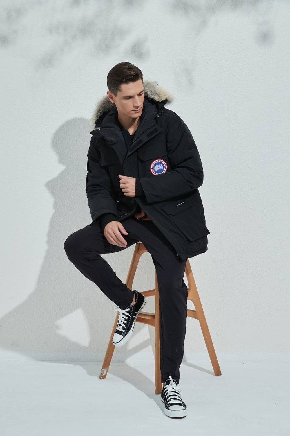 Черная парка Citadel Canada Goose Expedition