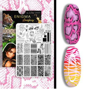 Пластина для стемпинга Enigma Stamping Fashion Vibe