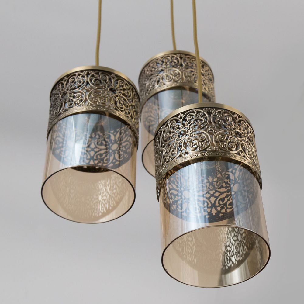 Citilux Эмир CL467033 Люстра подвесная Бронза