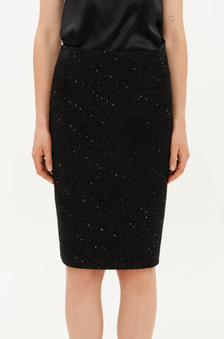 4915 Юбка женская (черный)