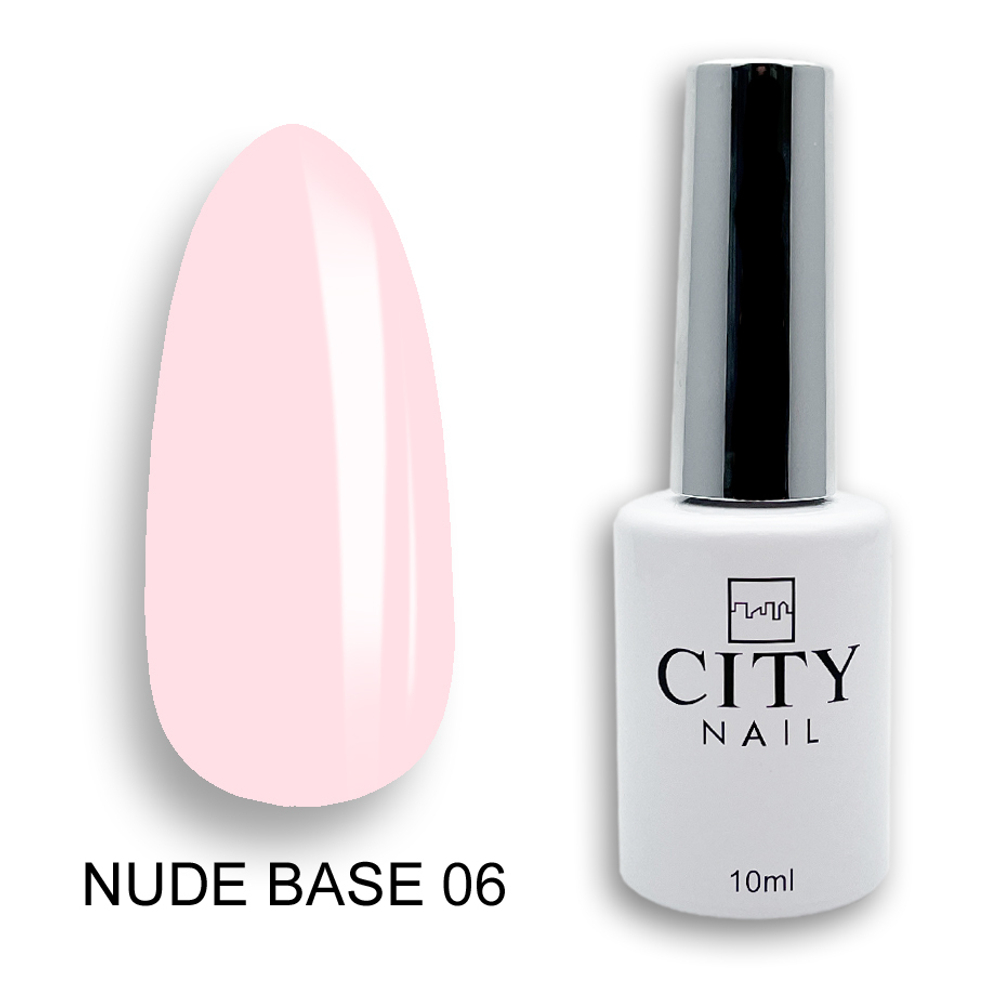 CITY-NAIL NUDE BASE 10 мл №6