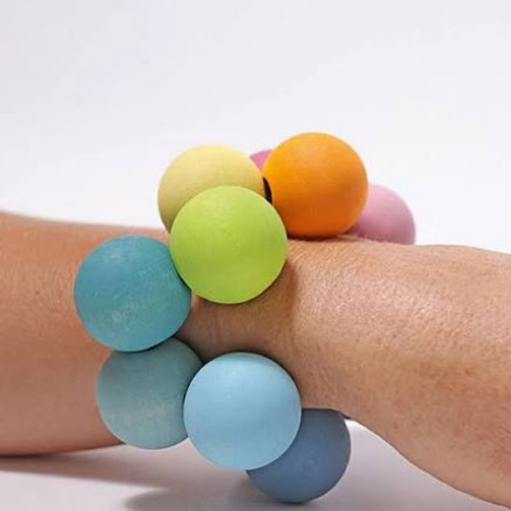 Развивающая игрушка "Шарики" пастель