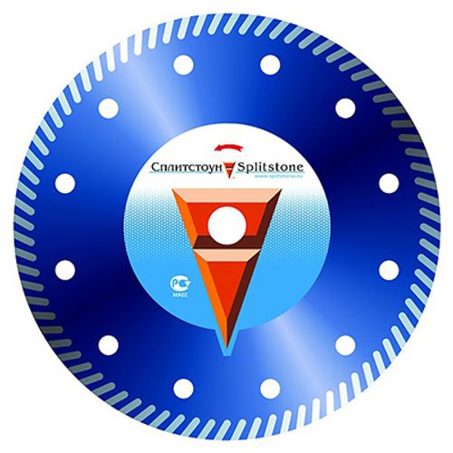 Алмазный диск Сплитстоун Premium Turbo 115x2,2x10x22,2, бетон 6