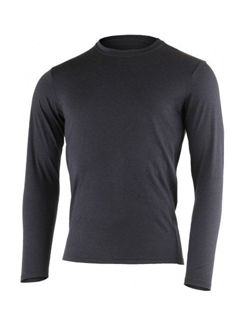 Термофутболка мужская Lasting LOGAN, длинный рукав, шерсть 160, темно-серая, M