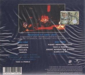 Emerson, Lake & Palmer / Welcome Back My Friends To The Show That Never Ends - Ladies And Gentlemen (Deluxe Edition)(2CD)