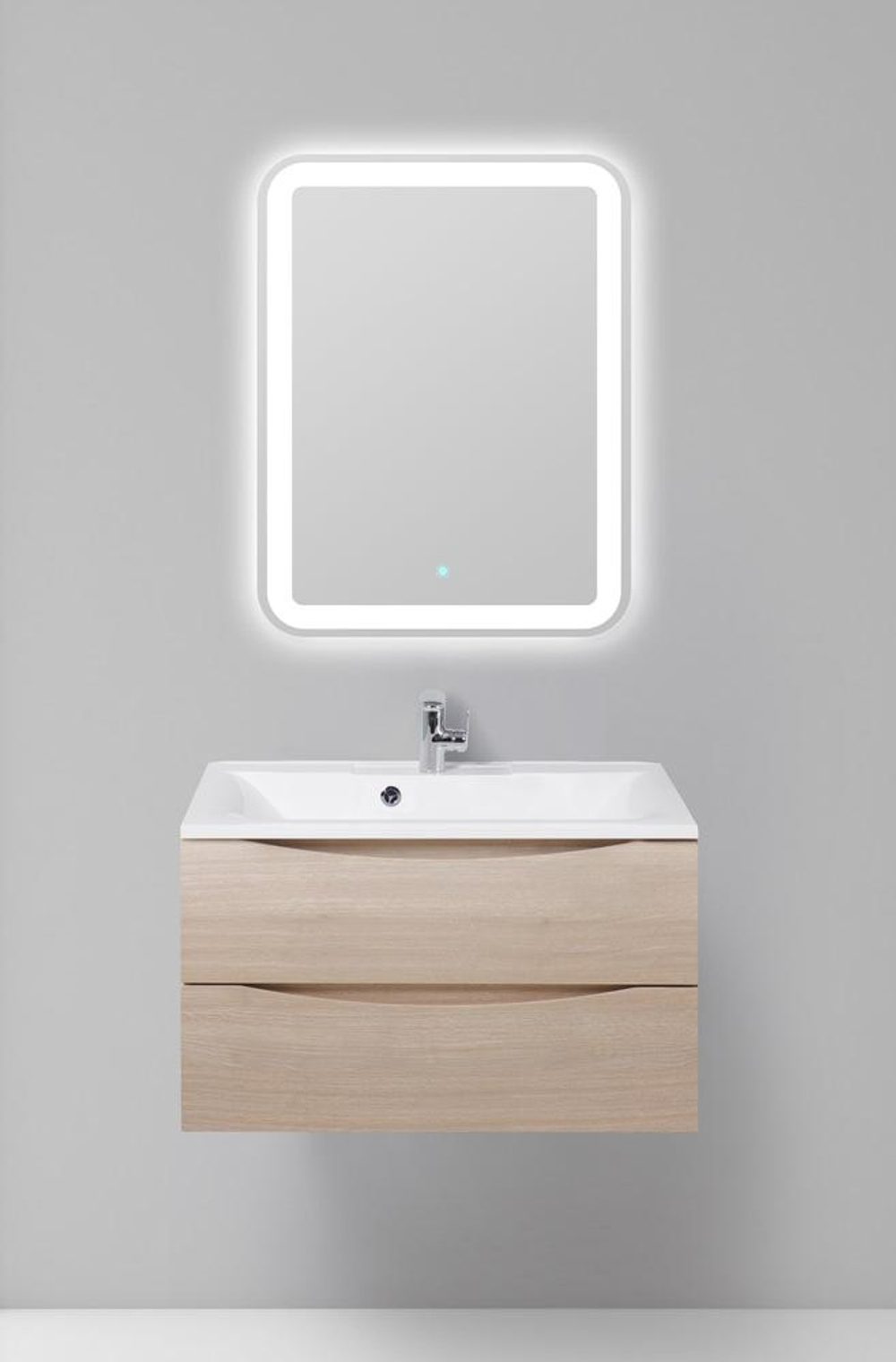 Тумба подвесная под раковину BelBagno MARINO-800-2C-SO-RG-P