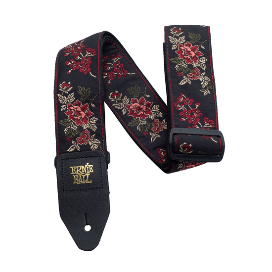 Ремень для гитары ERNIE BALL 4142 Jacquard Red Rose