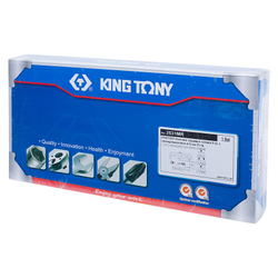KING TONY (2531MR) Набор торцевых головок с принадлежностями 1/4", 6-гранные, 4-13 мм, 31 предмет