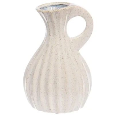 Ваза керамическая «Валенсия» 13*21*7,5см песочная