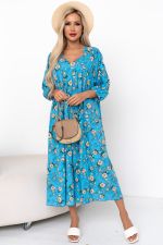 Платье Серенада (голубой) Р11-1044/21 Nikol