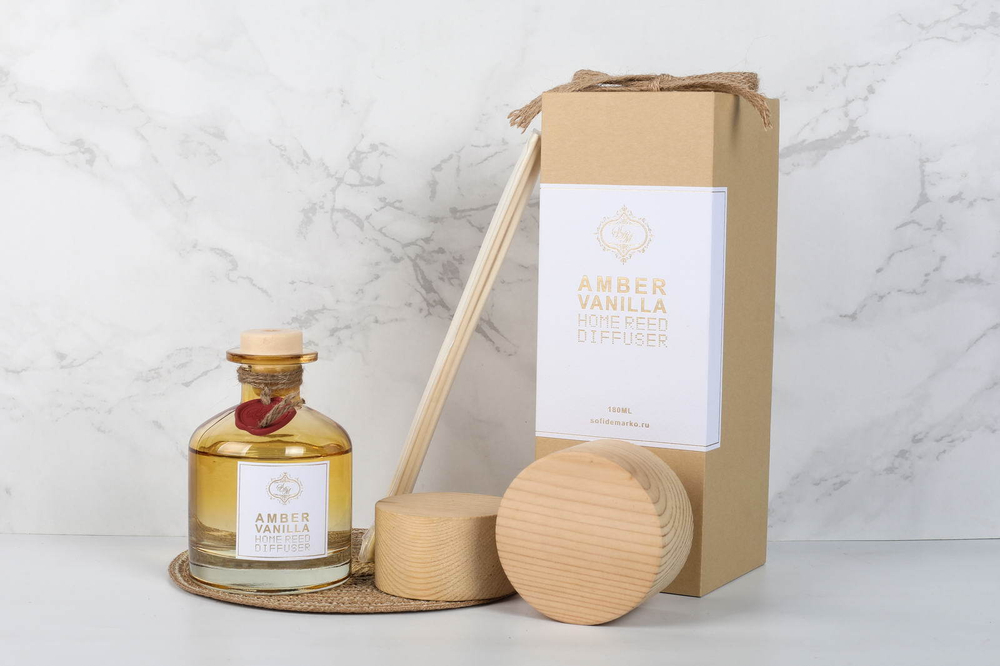 Ваниль и Сандал 180мл Ароматический диффузор Sofi De MarkO