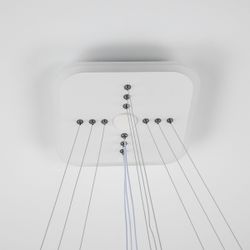 Citilux Неон Смарт CL731AK110E Умная подвесная люстра Белая